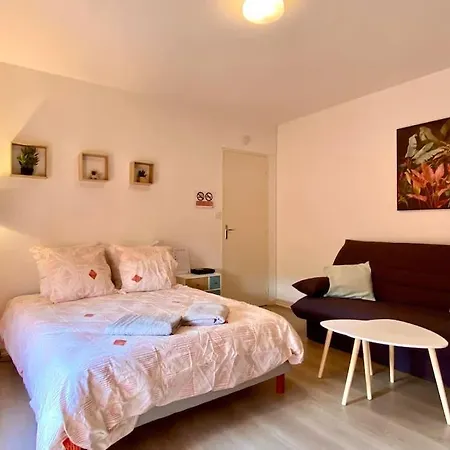 T2 Cosy Proche Hopital + Parking Gratuit Sur Place Auxerre Exterior foto