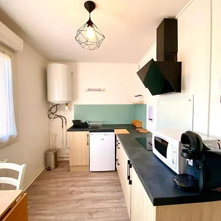 T2 Cosy Proche Hopital + Parking Gratuit Sur Place Auxerre Exterior foto