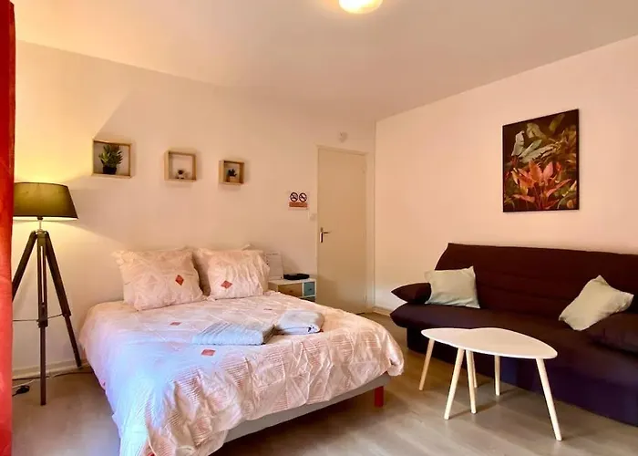 T2 Cosy Proche Hopital + Parking Gratuit Sur Place